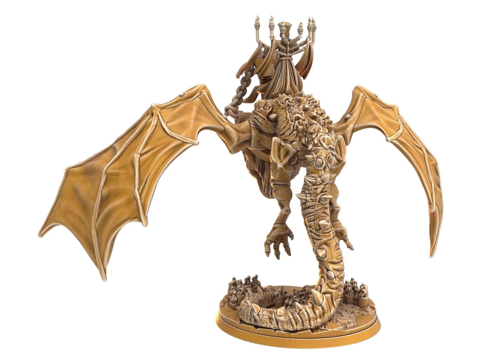 Large Demon Miniature Grand Bilophant - 32mm scale Tabletop gaming DnD Miniature Dungeons and Dragons, dnd 5e - Plague Miniatures