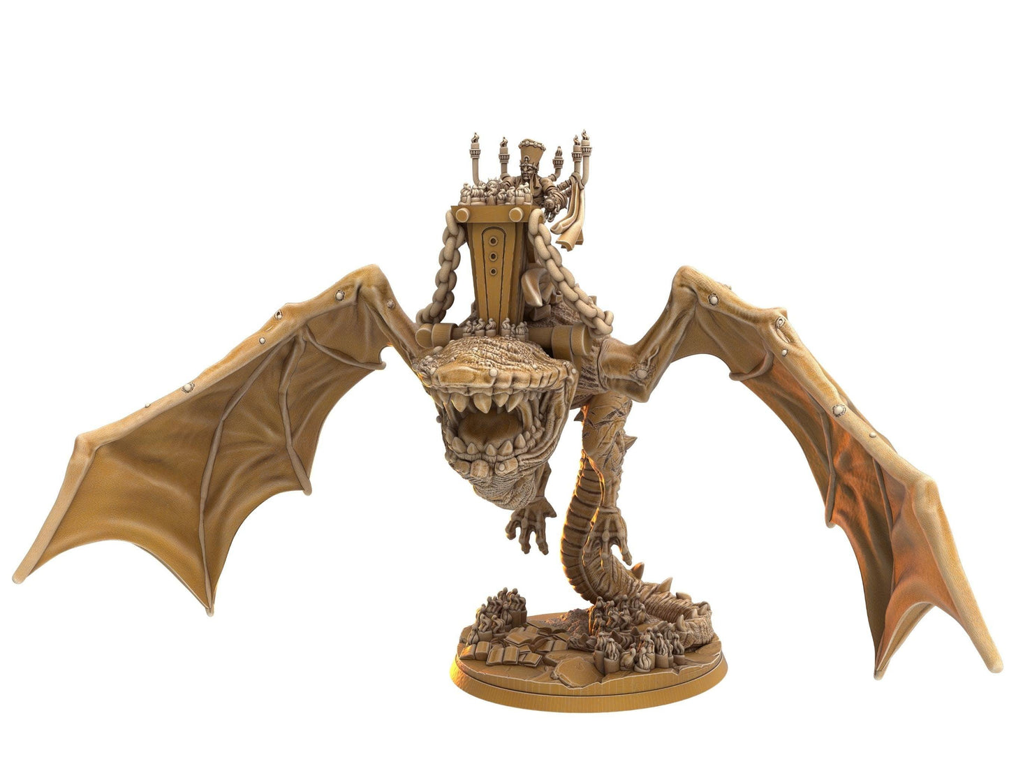 Large Demon Miniature Grand Bilophant - 32mm scale Tabletop gaming DnD Miniature Dungeons and Dragons, dnd 5e - Plague Miniatures