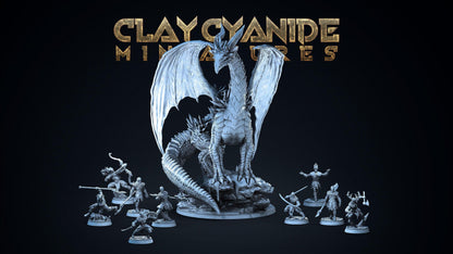 Leif, White Runner Skeleton Miniature | Undead Warrior with One-Handed Spear | 32mm Scale - Plague Miniatures