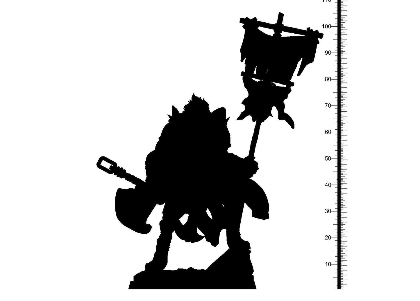 Leo Zodiac Miniature | Regal Leonin Warrior for Tabletop Adventures | 32mm Scale - Plague Miniatures