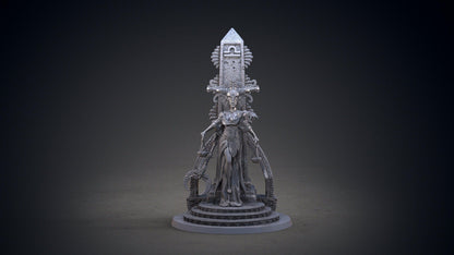 Libra Zodiac Miniature | Harmonious Air Sign for Tabletop Adventures | 32mm Scale - Plague Miniatures
