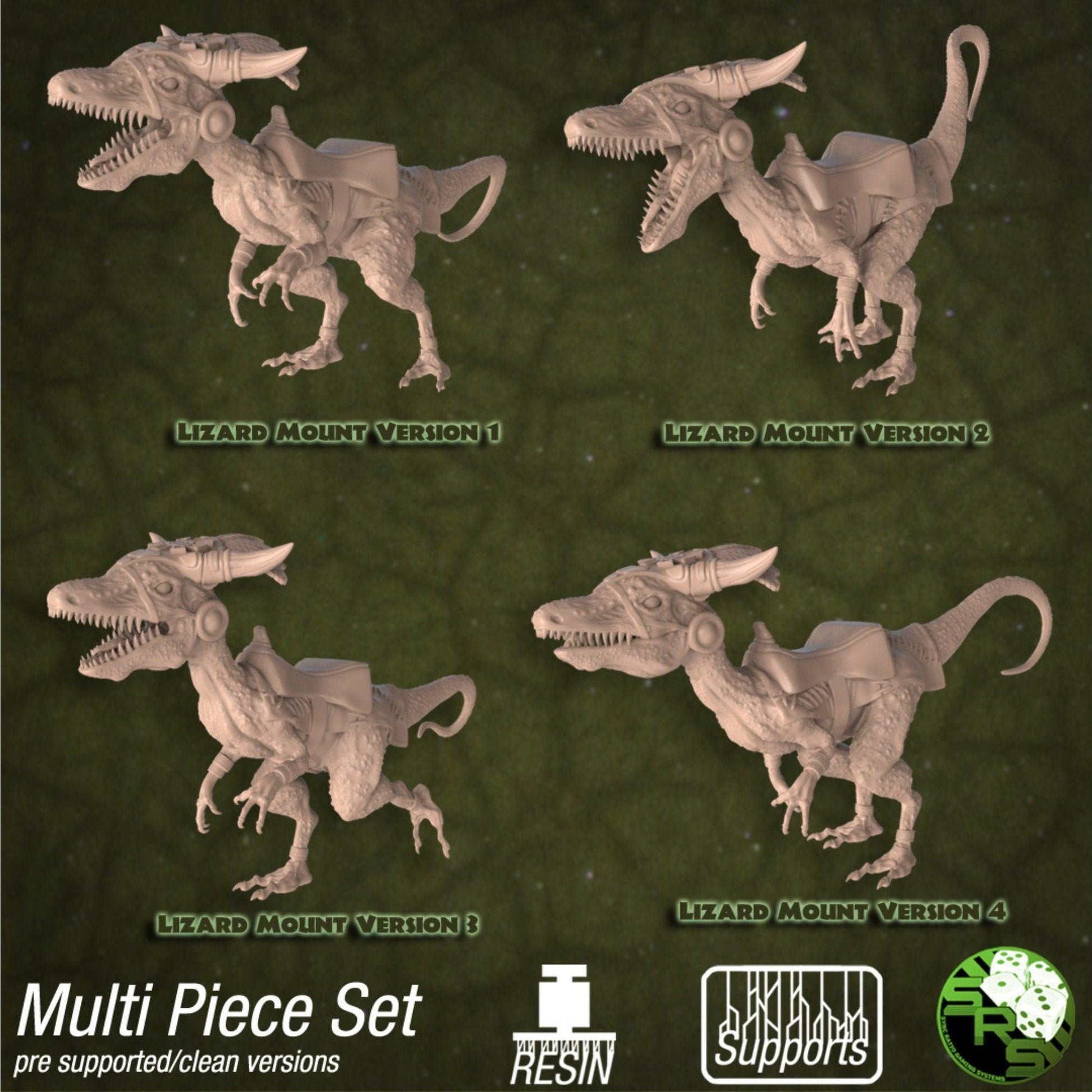 Lizard Mount - 25mm base | 32mm scale | Tabletop gaming DnD Miniature Dungeons and Dragons,dnd monster manual - Plague Miniatures shop for DnD Miniatures