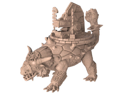 Lizard Tank - 75mm or 120mm base | huge monster | Tabletop gaming DnD Miniature Dungeons and Dragons,dnd lizard tank - Plague Miniatures shop for DnD Miniatures
