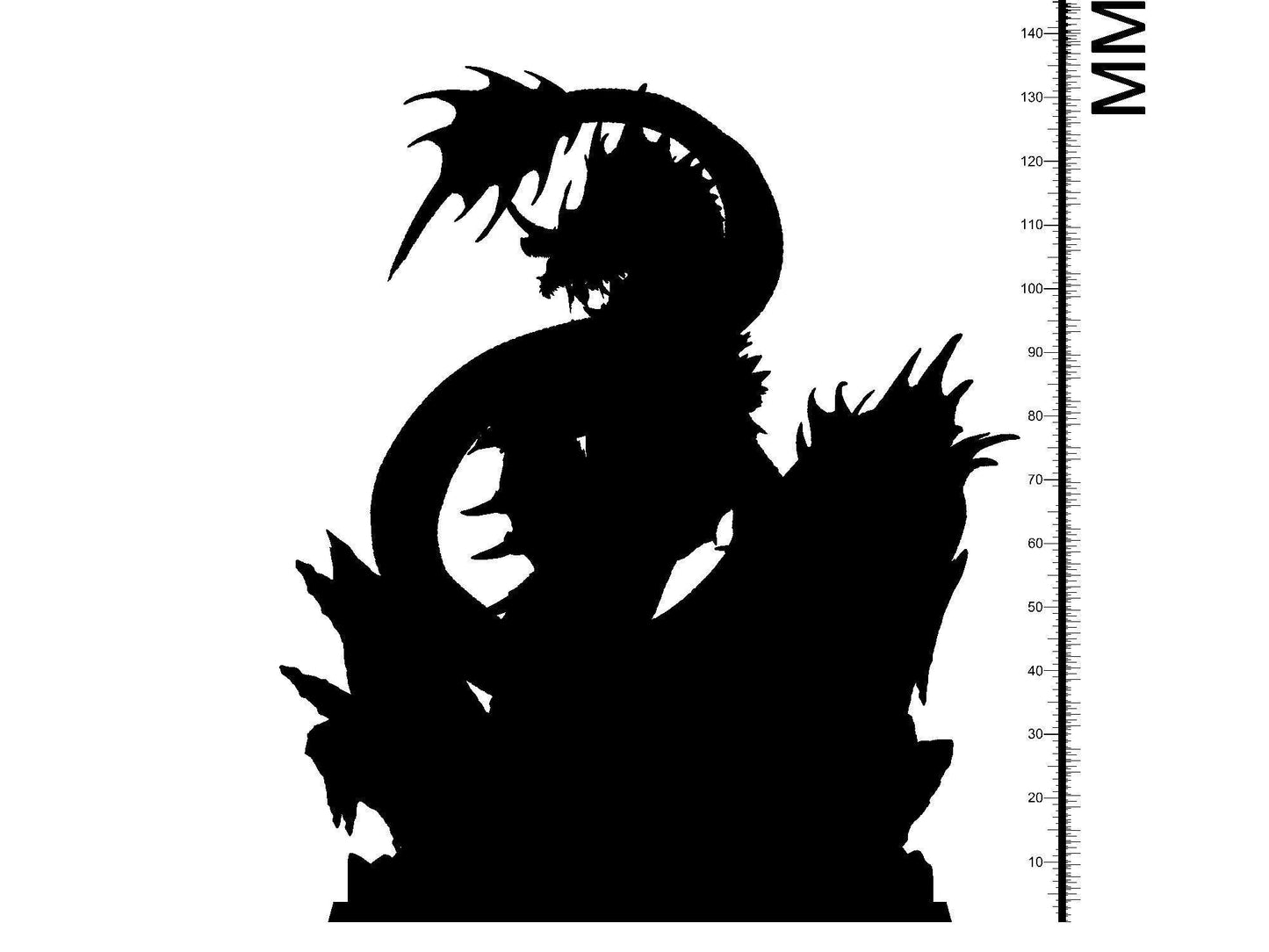 Loch Ness Monster Miniature | Large Boss for Aquatic Campaigns | 32mm Scale - Plague Miniatures