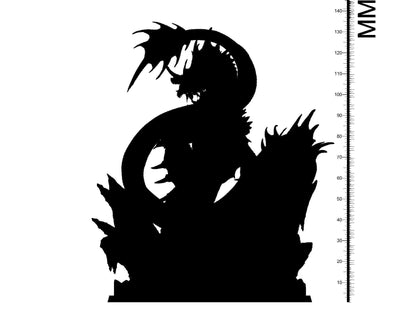 Loch Ness Monster Miniature | Large Boss for Aquatic Campaigns | 32mm Scale - Plague Miniatures