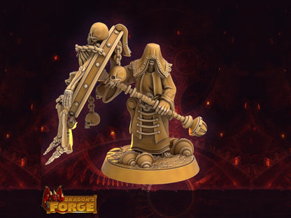 Male Dark Cleric Miniature witch miniature - 5 Poses - 32mm scale Tabletop gaming DnD Miniature Dungeons and Dragons dnd 5e - Plague Miniatures shop for DnD Miniatures