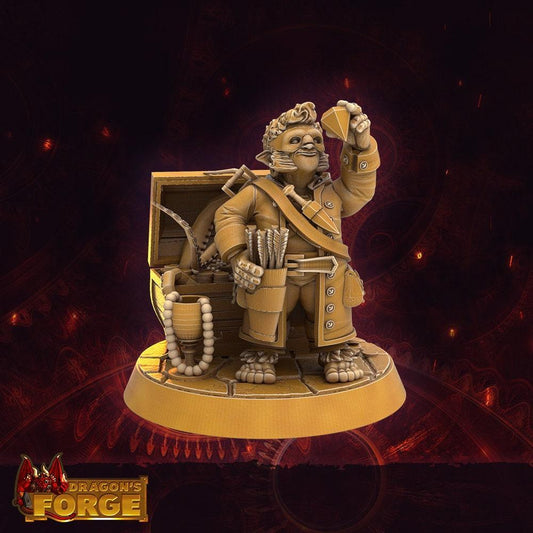 Male Halfling Thief Miniature - 8 Poses - 32mm scale Tabletop gaming DnD Miniature Dungeons and Dragons, male dnd halfling miniature - Plague Miniatures