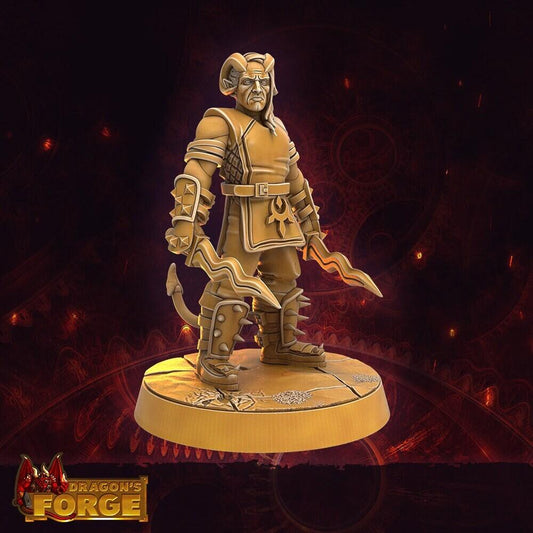 Male Rogue Miniature with daggers - 6 Poses - 32mm scale Tabletop gaming DnD Miniature Dungeons and Dragons, wargaming dnd rogue figurine - Plague Miniatures