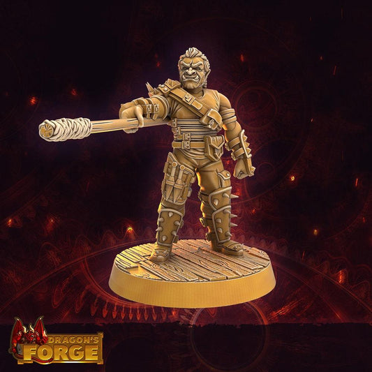Male Rogue Miniature with stick - 6 Poses - 32mm scale Tabletop gaming DnD Miniature Dungeons and Dragons, wargaming dnd rogue figurine - Plague Miniatures shop for DnD Miniatures