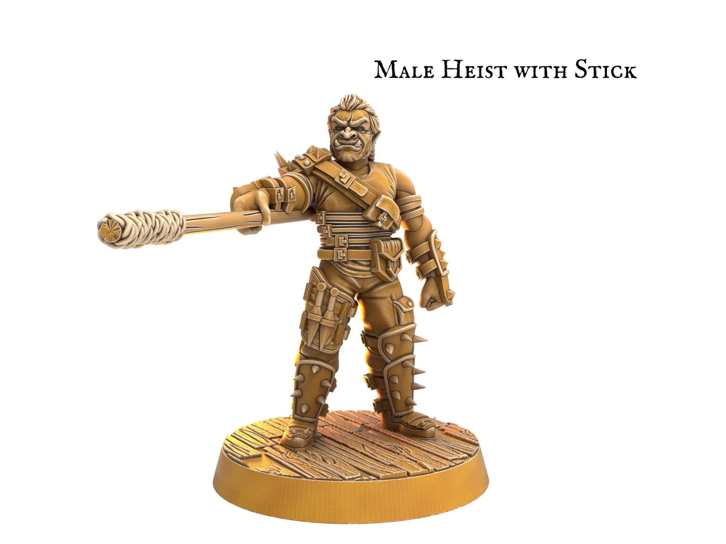 Male Rogue Miniature with stick - 6 Poses - 32mm scale Tabletop gaming DnD Miniature Dungeons and Dragons, wargaming dnd rogue figurine - Plague Miniatures