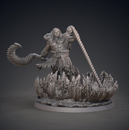 Maui Miniature | Legendary Maori Warrior | 32mm Scale - Plague Miniatures