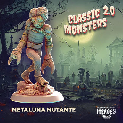 Metaluna Mutante Miniature | Classic Monsters | 32mm 75mm 150mm Bust | DnD Miniature | Dungeons and Dragons DnD 5e Feature Film Theatre - Plague Miniatures