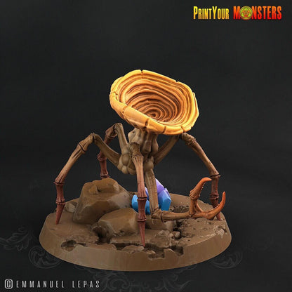 Mushroom Spiders Monster Miniatures | Forest Monsters for Dungeons and Dragons - Plague Miniatures