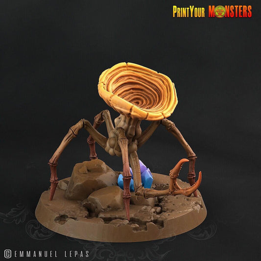 Mushroom Spiders Monster Miniatures | Forest Monsters for Dungeons and Dragons - Plague Miniatures