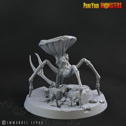 Mushroom Spiders Monster Miniatures | Forest Monsters for Dungeons and Dragons - Plague Miniatures