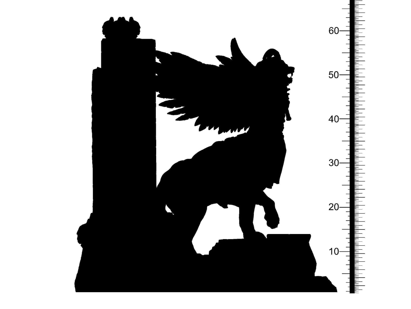 Nergal Miniature | Demon Lord Diorama Set | 32mm Scale - Plague Miniatures