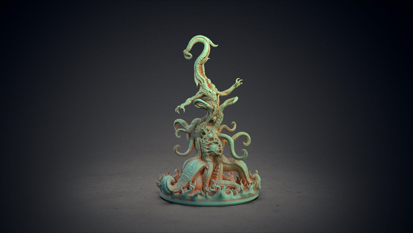 Nyarlathotep Miniature | Eldritch Messenger Sculpture | 32mm Scale - Plague Miniatures