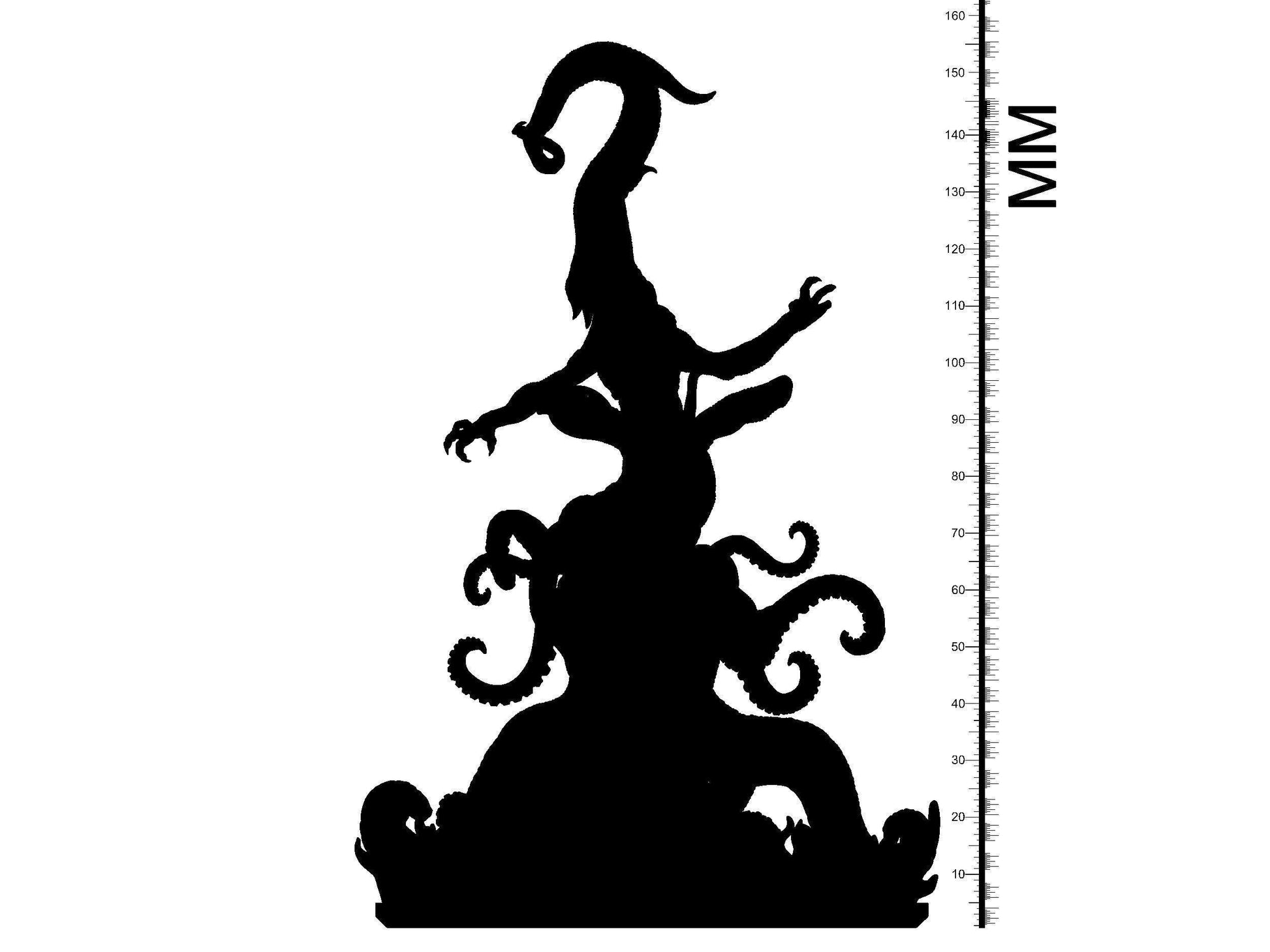 Nyarlathotep Miniature | Eldritch Messenger Sculpture | 32mm Scale - Plague Miniatures