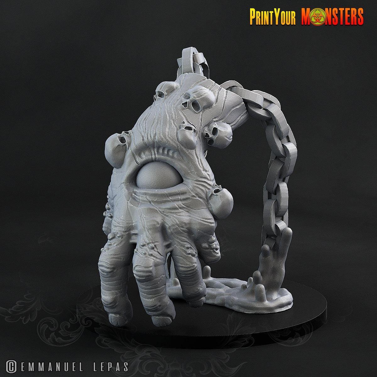 Oculomains, the Chained Guardians Miniature | Enforcers of Infernal Law | 50mm Base - Plague Miniatures