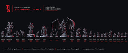Oriana von Hardenburg Tiefling Miniature | Enigmatic Female Figure for DnD | 32mm Scale - Plague Miniatures