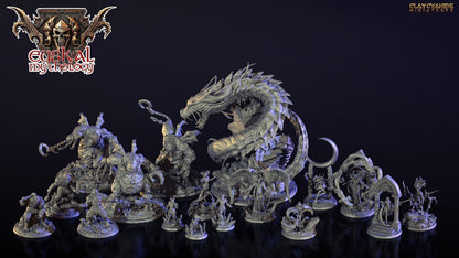 Orko Miniature | God of Storms | 32mm Scale - Plague Miniatures