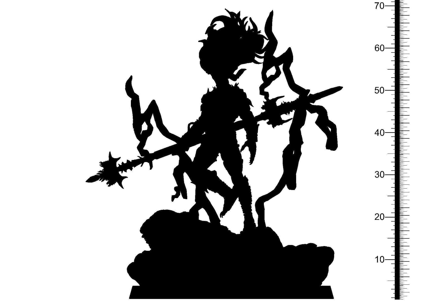 Orko Miniature | God of Storms | 32mm Scale - Plague Miniatures