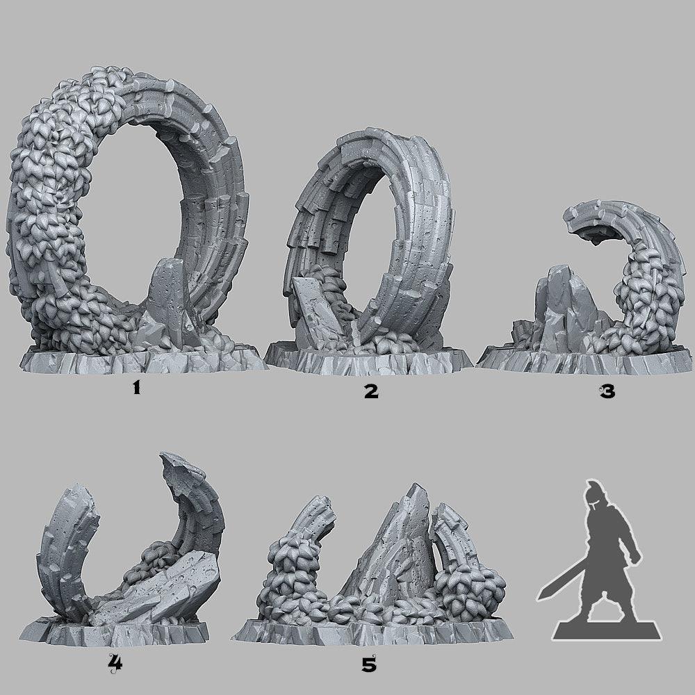 Pandora Ruin Miniatures | Wargaming Terrain Set - Plague Miniatures