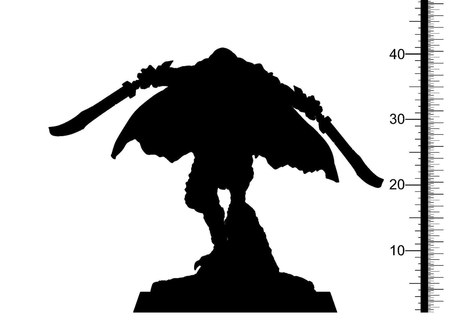 Pascal Kenku Miniature for DnD 5e | Dungeons and Dragons Birdfolk Figurine | 32mm Scale - Plague Miniatures