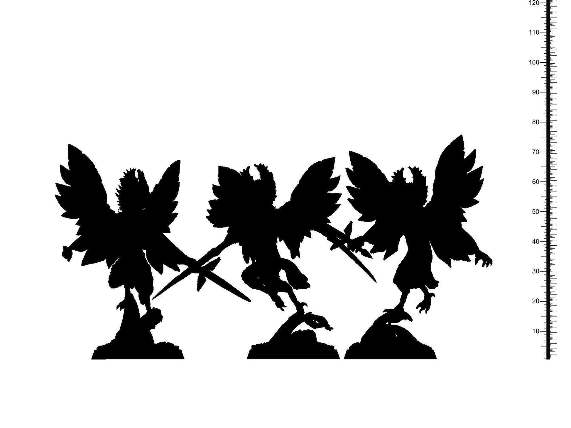 Peri Winged Spirit Miniature | 32mm Scale - Plague Miniatures