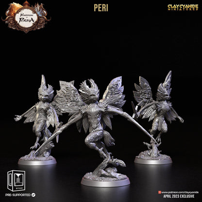 Peri Winged Spirit Miniature | 32mm Scale - Plague Miniatures