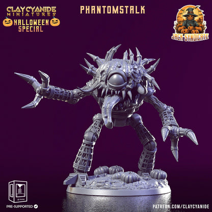 Phantomstalk DnD Skeleton Miniature | Eerie Halloween Monster | 32mm Scale - Plague Miniatures