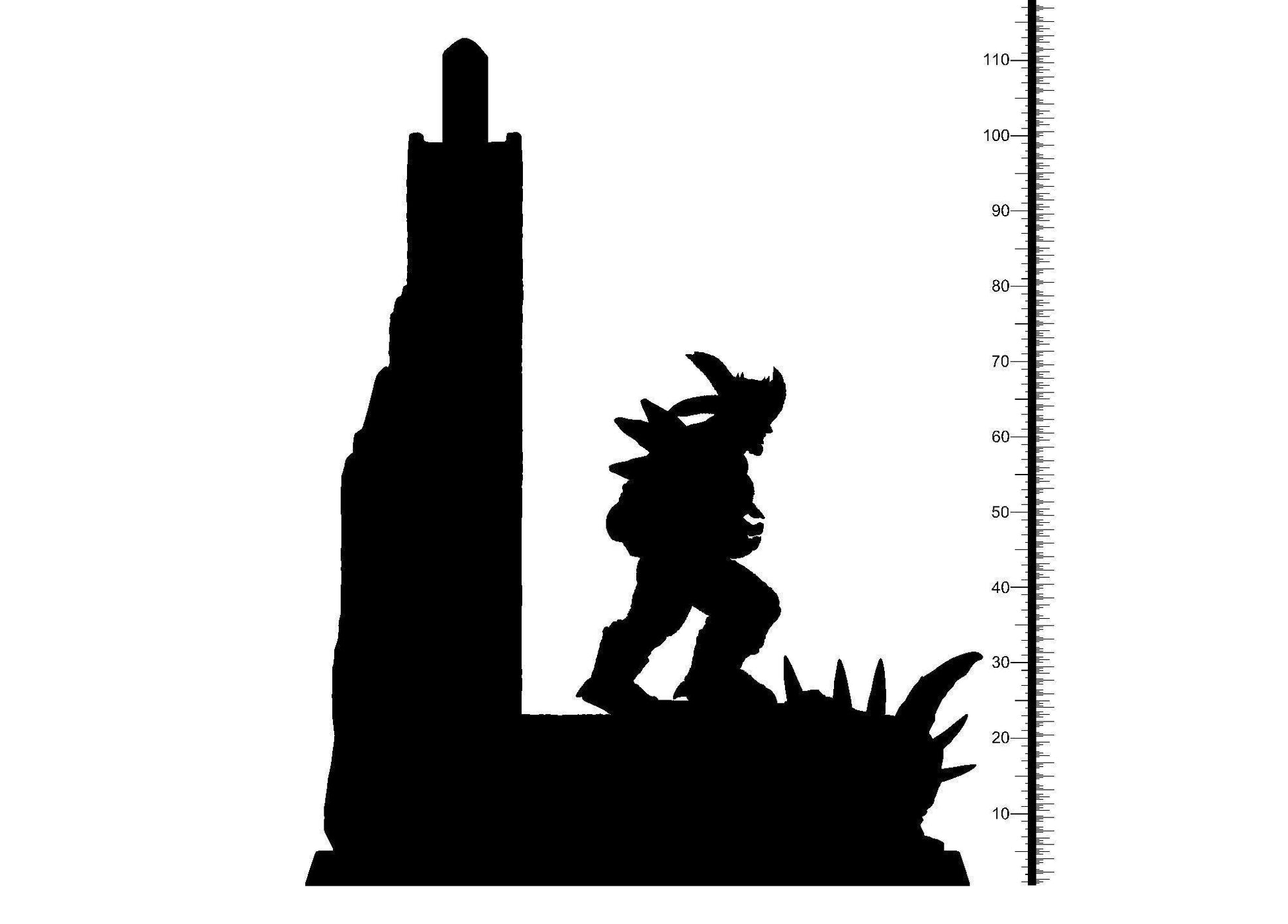 Phlegyas Demon Miniature | Guardian of the Burning Marshes | 32mm Scale - Plague Miniatures