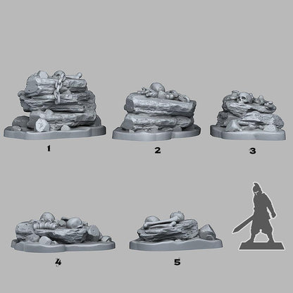 Pirate Stone Miniatures | Pirate Wargaming Terrain Set - Plague Miniatures