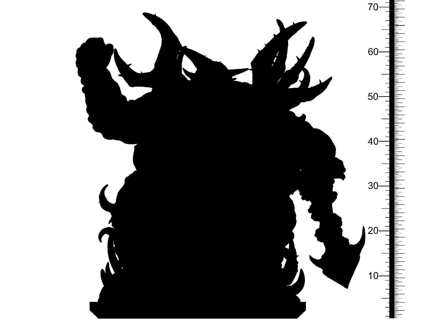 Plague Golem Miniature | Pestilent monster for Dungeons and Dragons | 32mm Scale - Plague Miniatures