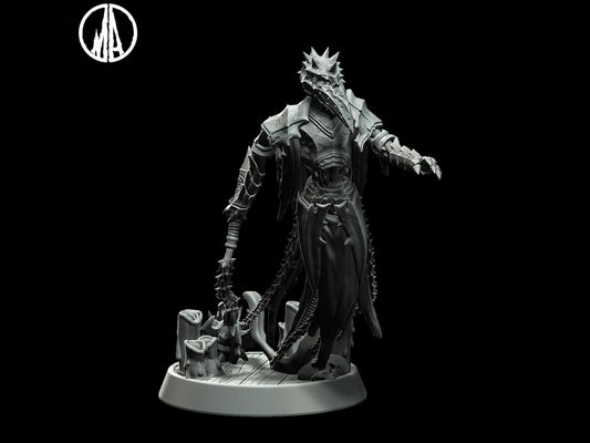 Plagued Wraith Miniature - 3 Poses - 28mm scale Tabletop gaming DnD Miniature Dungeons and Dragons, ttrpg dnd 5e - Plague Miniatures