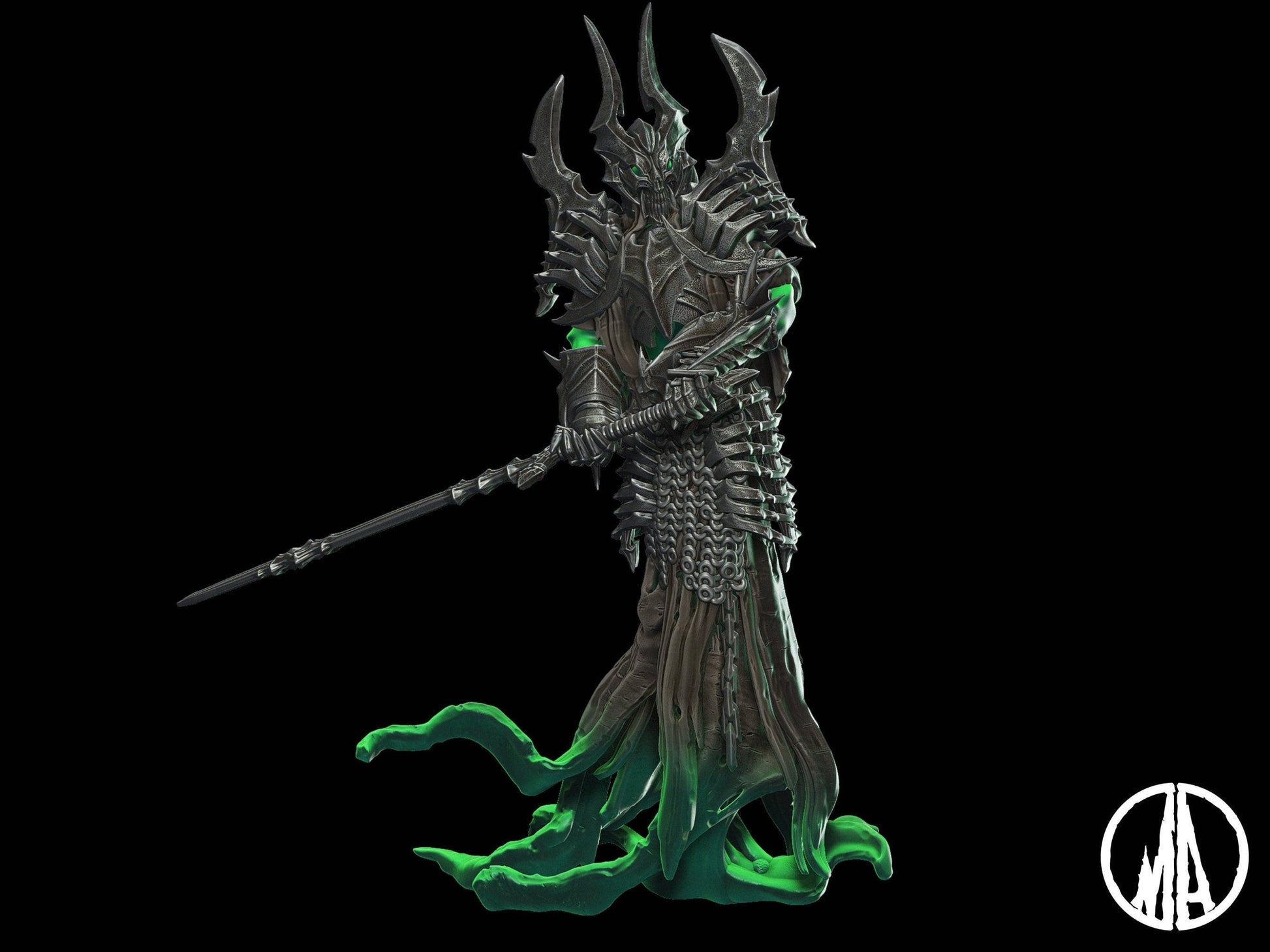 Psychotic Soul Miniature - 3 Poses - 28mm scale Tabletop gaming DnD Miniature Dungeons and Dragons, ttrpg dnd 5e dungeon master gift - Plague Miniatures