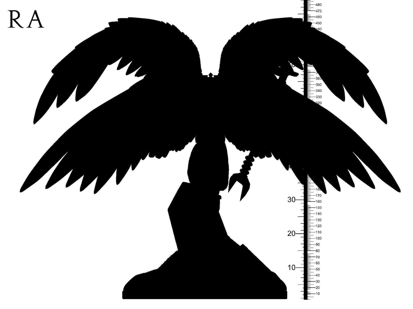 RA Ancient Egypt Miniature | Egyptian God Miniature for Dungeons and Dragons | 32mm Scale - Plague Miniatures