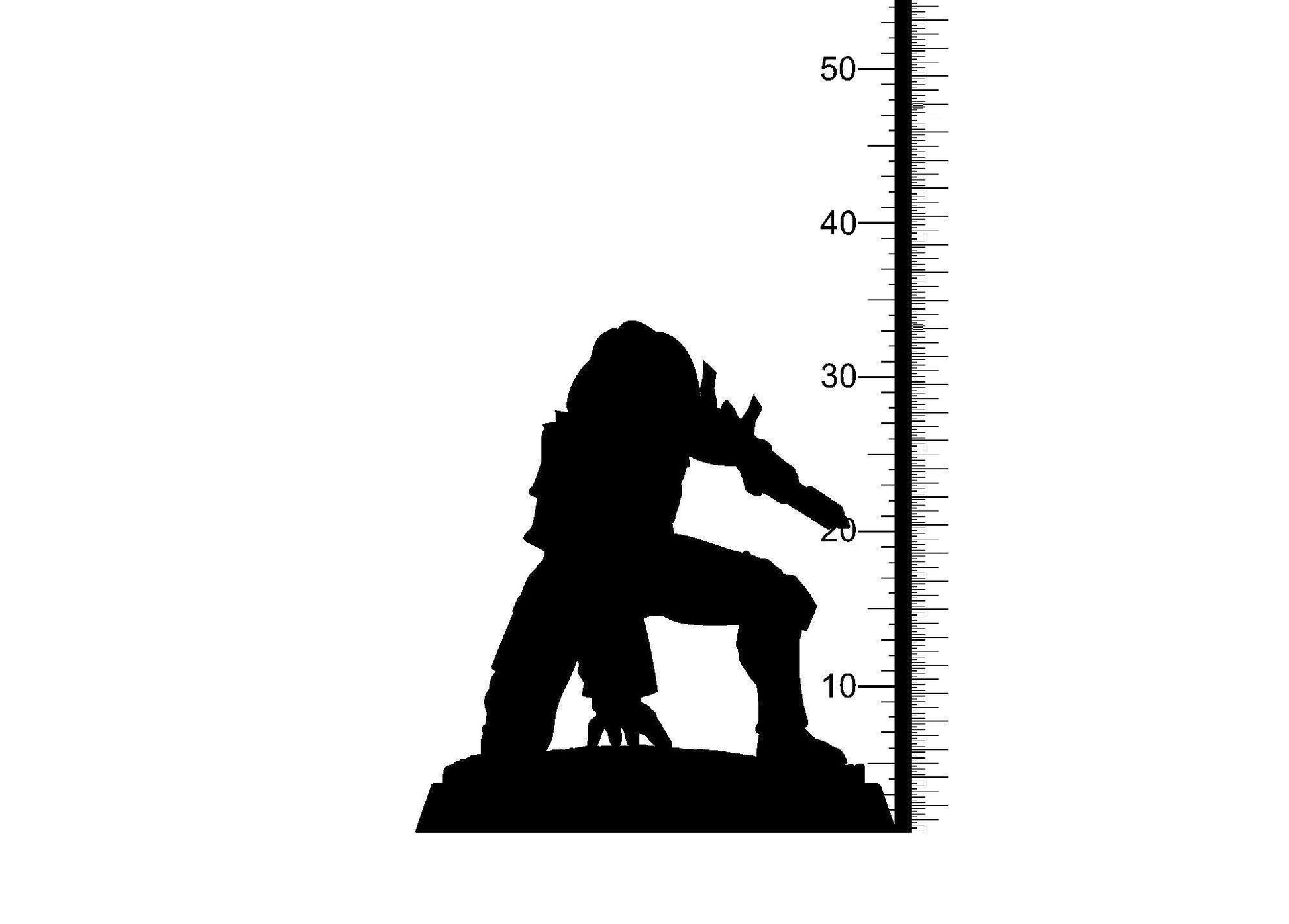 Randal Vampire Miniature | Undead Figurine for Tabletop Gaming | 32mm Scale - Plague Miniatures