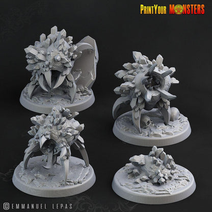 Ruby Minions Miniatures | Wargaming Rock Monster Horde - Plague Miniatures