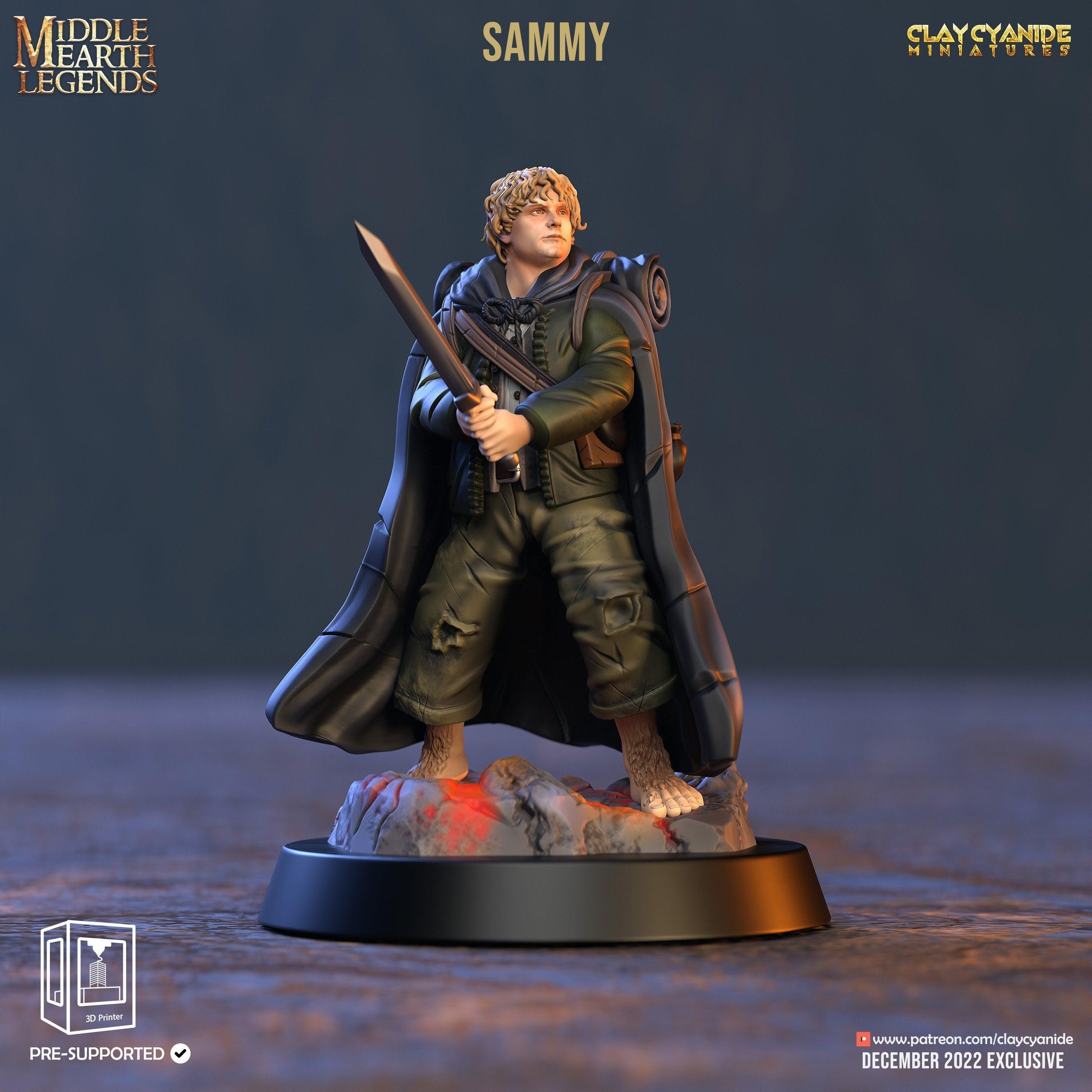 Sammy Halfling Miniature | A Tiny Hero for Your Fantasy Tabletop Adven ...
