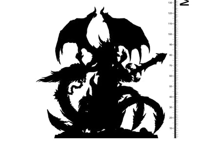 Sathanas Miniature | Winged Demon Overlord - Lord of Insectile Legions | 32mm Scale - Plague Miniatures
