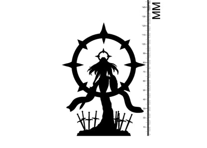 Saule Sun Goddess Miniature | Radiant Guardian of Life | 32mm Scale - Plague Miniatures