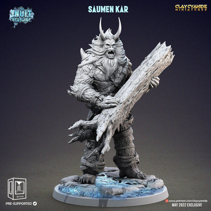 Saumen Kar Inuit Heritage Miniatures | DnD 5e Miniatures | 32mm Scale - Plague Miniatures