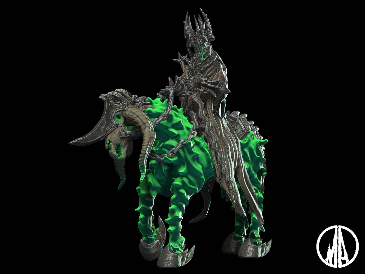 Shadow Rider Miniature 28mm scale Tabletop gaming DnD Miniature Dungeons and Dragons,dnd 5e dungeon master gift - Plague Miniatures