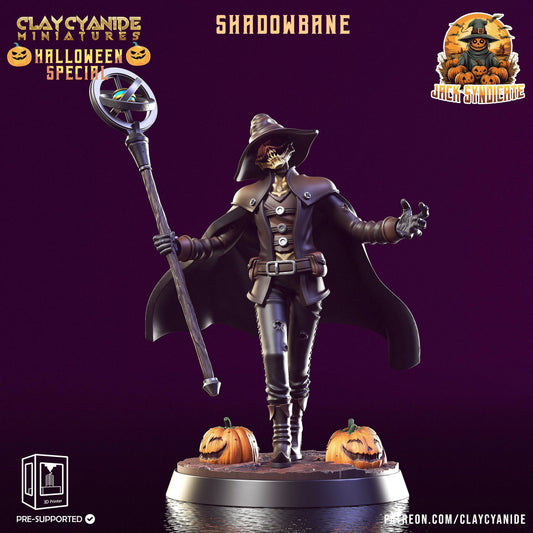 Shadowbane Halloween Miniature | Haunting Figure for Spooky Tabletop Adventures | 32mm Scale - Plague Miniatures