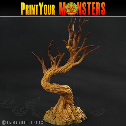 Shadowwood Tree Miniature | Wargaming and DnD Terrain - Plague Miniatures