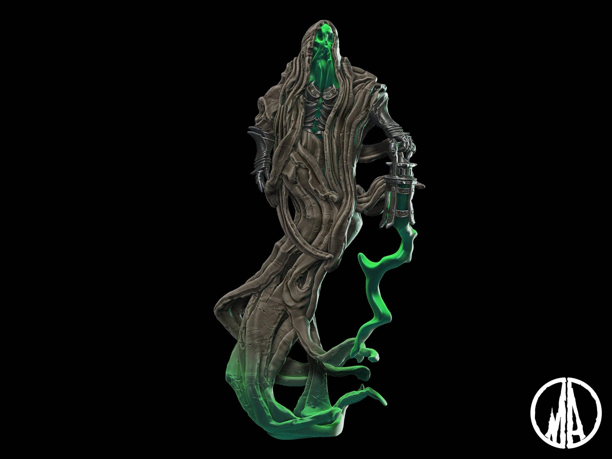 Shrieking Hag Miniature Skeleton - 28mm scale Tabletop gaming DnD Miniature Dungeons and Dragons, Wa dnd 5e wargaming dungeon master gift - Plague Miniatures