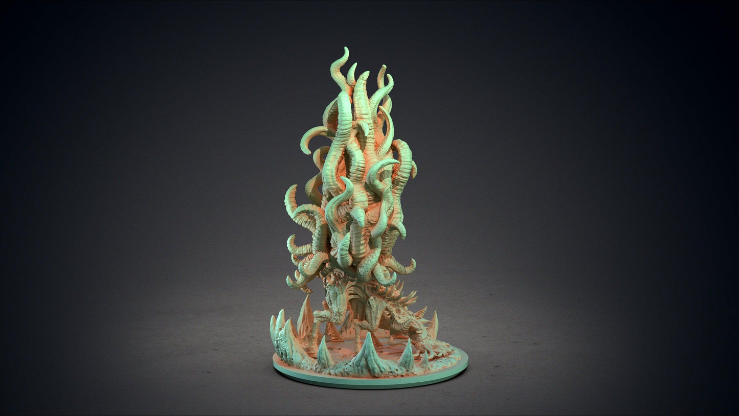 Shub-Niggurath Miniature | Lovecraftian Fertility Deity Sculpture | 32mm Scale - Plague Miniatures