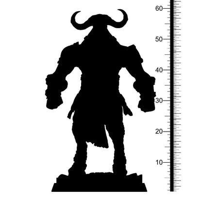 Sikanplor Miniature | Minotaur Horde Figurine for DnD Battles | 32mm Scale - Plague Miniatures
