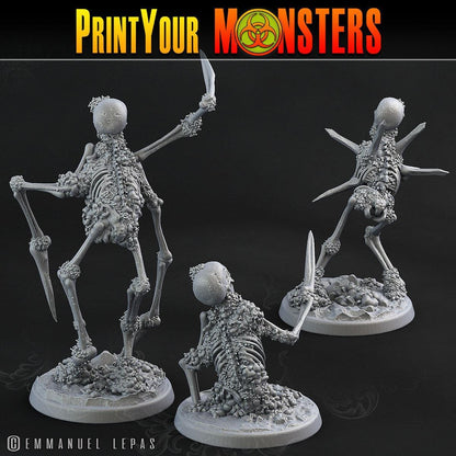 Skeleton Miniatures for D&D | Tabletop Gaming Figurines - Plague Miniatures